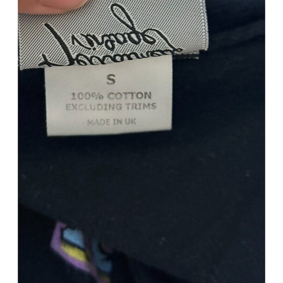 Reclaimed Vintage 1994 Rolling Stones Voodoo Lounge Rock Emo Goth Punk Womens Sm - Picture 7 of 8